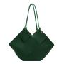Large Capacity Women Customs Tote Bags Newest Fashion Ladies  Handbags Pure Color Weaving Big Shoulder Bags For Women Wholesale
