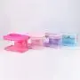 Keymay New Design High Quality Cute Large Storage Capacity Clear Transparent PVC Makeup Travel Toiletry Bag