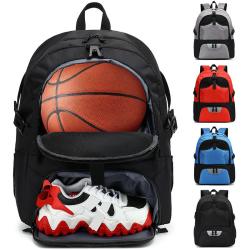 XL064 Basketball Training Backpacks Outdoor Sports Bag Anti Water Shoe Compartment Computer Bag Durable Laptop Backpack