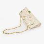 Classic Luxury Wholesale Pu Leather Designer Ladies Hand Bags Custom Logo Vegan Fashion Handbag  Women's Chain Shoulder Bag