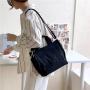 Wholesale Designer Handbag Fashion Casual Shoulder Messenger Bag Large Capacity Soft Canvas Bucket Tote Bag For Women