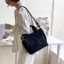 Wholesale Designer Handbag Fashion Casual Shoulder Messenger Bag Large Capacity Soft Canvas Bucket Tote Bag For Women