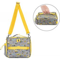 Custom Printed Kids Lunch Box Wholesale Disposable Bento Waterproof Warm Meal Tote Kit Mini  Insulated Soft Bag