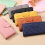 Factory Price Mini Purse Embroidery Pattern Mini Zipper Card Coin Purse Bag PU Clutch Wallet For Women