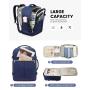 Carry On Travel Backpack for Women 40L Personal Item Flight Approved TSA Large Bagpack Weekender Hiking Bag with 3 Packing Cubes