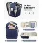 Carry On Travel Backpack for Women 40L Personal Item Flight Approved TSA Large Bagpack Weekender Hiking Bag with 3 Packing Cubes