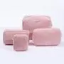 Rts No Moq S M L XL  Mini Coin Purse Striped Make Up Beauty Storage Travel Cosmetic Bag Organizer  Pouches Corduroy Cosmetic Bag