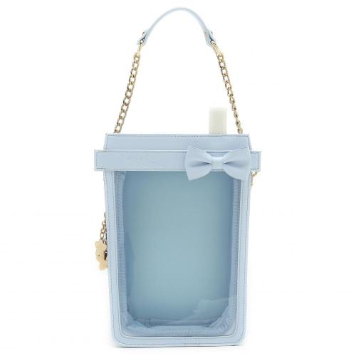 Manufacturers Wholesale Factory Customized Ita Bags fanny backpack Clear PVC Ita Bag Designer Printing With Pins Insert Bag