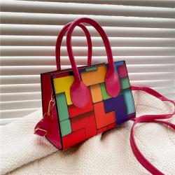 Embroidery Line Diamond Bag Bolsas Para Mujer Designer Women Bags Small Square Bag Designer Handbag Wholesale