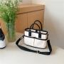 Large Multiple Pockets Shoulder Bags Ladies Large Capacity Women'S Messenger Bags Square Crossbody Canvas Tote Bag