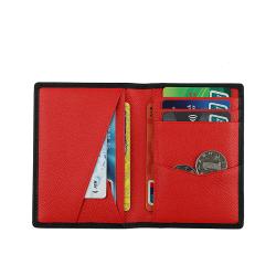 High Quality Slim Bifold Leather Wallet Leather Business Card Holder Slim Bifold Wallet
