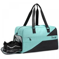 Discount Sale Large Capacity Waterproof 45L Sports Duffel Bag with Shoes Pocket Travel luggage Bags Weekender Overnight Handbags
