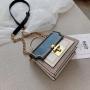 New Fashion Versatile One Shoulder Diagonal Small Square Fashion Chain Handheld Crossbody Bag