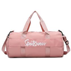 HR044 New Outdoor Customized LOGO Leisure Travel Bag Oxford Portable Sports Fitness Bag Waterproof Zipper Swimming Storage Bag