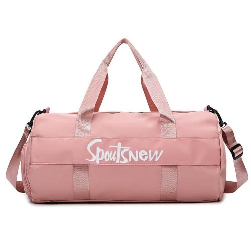 HR044 New Outdoor Customized LOGO Leisure Travel Bag Oxford Portable Sports Fitness Bag Waterproof Zipper Swimming Storage Bag
