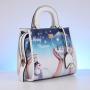 fashion ladies handbag set Personality print female bag Unique Christmas gift girl bag quality hot selling women shoulder bag