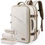 2024 Fashion 4pc/set Travel Backpack Waterproof Expandable 40L TSA-Approved bags large laptop travel backpack for men women