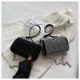 HR526 Popular Bright Diamond Small Pillow Type Bag Luxury Ladies New Dinner Party Clutch Bag Women's Trendy Chain Crossbody Bag