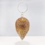 Hot selling women's tassel handbag spherical evening bag