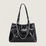 Good quality soft pu leather large bag woman handbags bolsos para mujeres popular chain shoulder sling bags for ladies