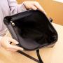 Gelory Customized Hot Sale Embroidered Tote Bag Large Capacity Women's Shoulder Bag PU Leather Mommy Handbag