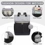 wholesale weekend travel changing pad maternity mom daddy diapers coolers convertible shoulder  tote baby diaper backpack bags