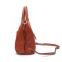 2024 Custom Luxury Genuine Leather Handbags For Women Tote Bag With Woven Handle