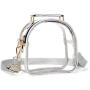 Women's Clear PVC Crossbody Tote Bag Strap Stadium-Approved Waterproof Transparent Fashion Waist Bag Zipper Customizable Color
