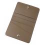 Luxury New Designer Custom Genuine Epsom Bifold Credit Card Cover Mini Card Package Small Leather Business ID Card Holder
