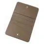 Luxury New Designer Custom Genuine Epsom Bifold Credit Card Cover Mini Card Package Small Leather Business ID Card Holder