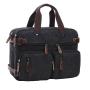 Two Size Casual Canvas Travel Handbag Briefcase Messenger Bag for Men Business Trip Shoulder bag 16in Laptop Handbags book bag