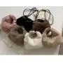 2023 New Fashion Lovely Plush Square Bag Female Plush Soft Portable  Bag Designer Handbag Wholesale