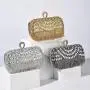 2024 Wholesale personalised chain diamond bag purse luxury rhinestone evening bag clutch bags for women