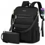 Wholesale LOVEVOOK nylon laptop backpacks school bags unisex casual sports backpacks 2023 office computer bag travel backpacks