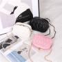 Long Chain Shoulder Messenger Bag Customized PU Leather Cross Body Sling Bags For Women