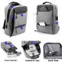KBW761 Travel Laptop Backpack for Men Usb Charging Functional College Business 15.6 Inch Polyester Leisure Fashion School Bag