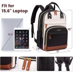 LOVEVOOK New Oxford Outdoor Daypack Fashion Simple Casual Anti-Theft Laptop Backpack College Student Women Travel Backpack