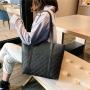 2024 New Brand Korean Trendy Large Capacity Women's Shoulder Bag Ladies Tote Bag Versatile and Simple Handbags Woman Bags