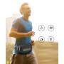 ZR512 Newest Fashion Travel Waist Bag Elastic Woven Oxford Zipper Reflective Bag Outdoor Running Anti Water Phone Storage Bag