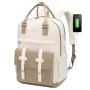 LOVEVOOK wholesale waterproof student backpack school bags backpack 2023 with usb business travel rucksack women laptop backpack
