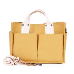 2024 Custom Large Canvas Tote Bag For Women Ladies Luxury With Zipper Pocket