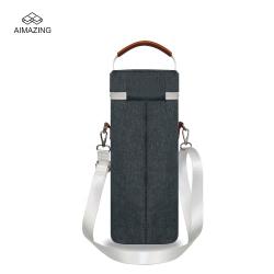 Outdoor Wine Cooler Bag Waterproof Leak-proof 5 mm EPE Foam Portable Wine Gift Tote Carrier for Travel Wine Tasting