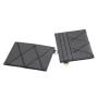 Fashion High Quality Sheepskin Card Holder Quilted Lambskin Leather Card Holder