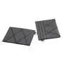 Fashion High Quality Sheepskin Card Holder Quilted Lambskin Leather Card Holder
