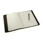 Customized Leather Dairy Agenda Cover Refillable Handmade Genuine Leather Notebook Cover for A5 A6