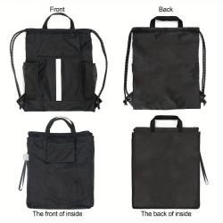 KBW760 Outdoor Sports Backpack Lightweight Foldable Drawstring Gym Bag Basketball Football Training Bag Travel Luggage Bag