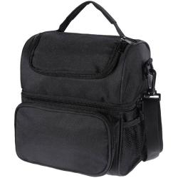 Insulated Lunch Bag for Adults with Adjustable Shoulder Strap for Carrying Lunch Cooler Box