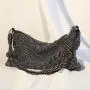Factory direct new knot rhinestone full diamond evening bag handmade inlaid diamond armpit bag banquet handbag female
