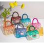 Low Price Luxury Colorful Pvc Red Crossbody Ladies Small Mini Women Handbags Shoulder Kid Jelly Coin Purses