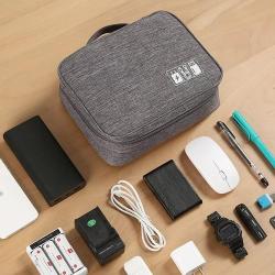 KBW796 New Data Cable Organizer Bag Charger Charging Treasure Mobile Power Travel Makeup Bag Product Separation Storage Bag